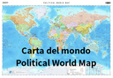 CARTA DEL MONDO-POLITICAL WORLD MAP