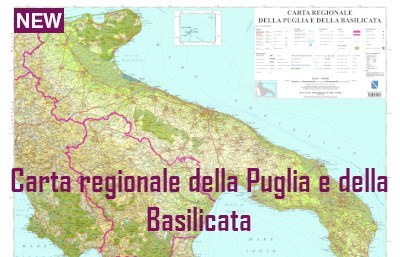 PUGLIA AND BASILICATA REGIONAL MAP