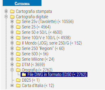 Path per acquisto orografia