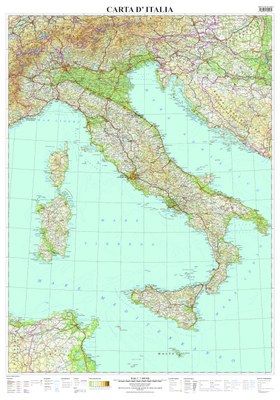 Carta D'Italia Generale Carta D'Italia Generale