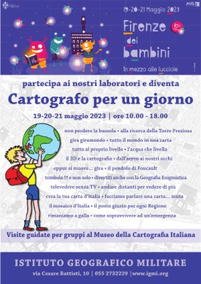 La locandina dell'evento Firenze dei bambini La locandina dell'evento Firenze dei bambini