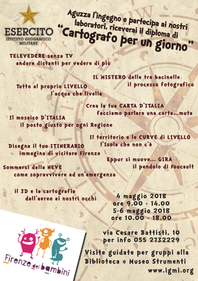 Locandina Firenze dei bambini 2018 Locandina Firenze dei bambini 2018