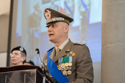 discorso del Generale di Divisione Postiglione