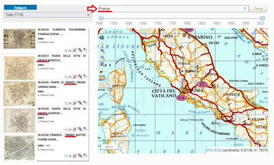 Carte antiche ricerca per testo Carte antiche ricerca per testo