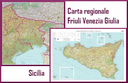 Carta regionale della Sicilia e del Friuli Venezia Giulia