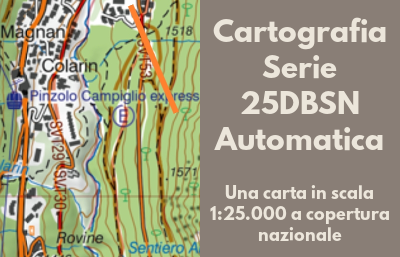 Cartografia serie 25 DBSN Automatica